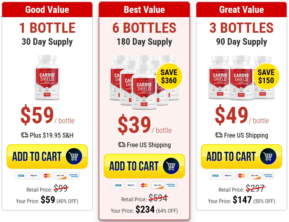 cardio shield best price